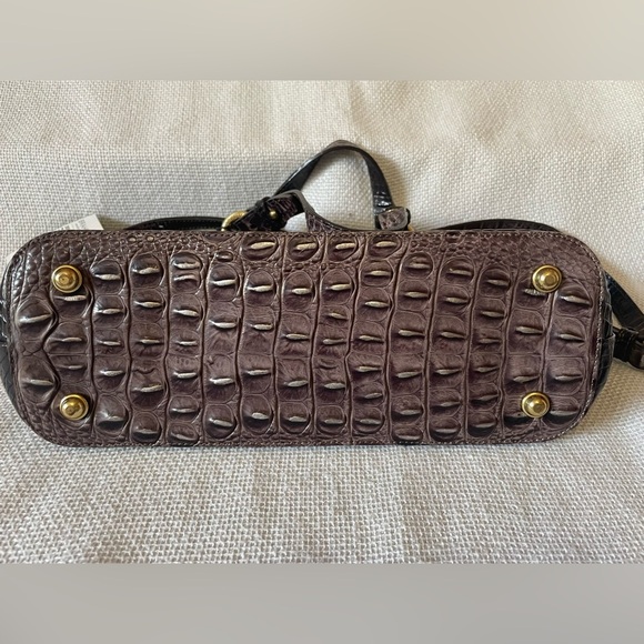 NWT Brahmin mini Asher Anthracite Melbourne Genuine Leather - Picture 12 of 15